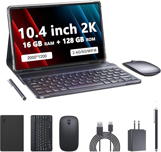 Tablet 10.4 Inch, 8GB Ram 128GB ROM, 2.0GHz